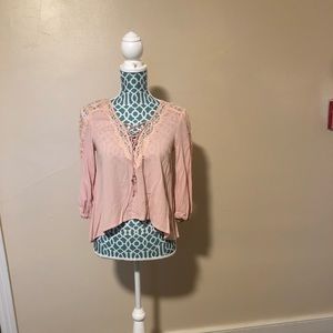 Pink Forever 21 Shirt Sz Sm
